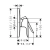 Змішувач для душу Hansgrohe Talis E (71765000)- Фото 2